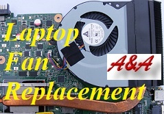 Newport Fujitsu Laptop Cooling Fan Repair and Upgrade
