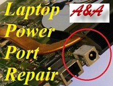 Newport Dell Laptop Power Socket Repair